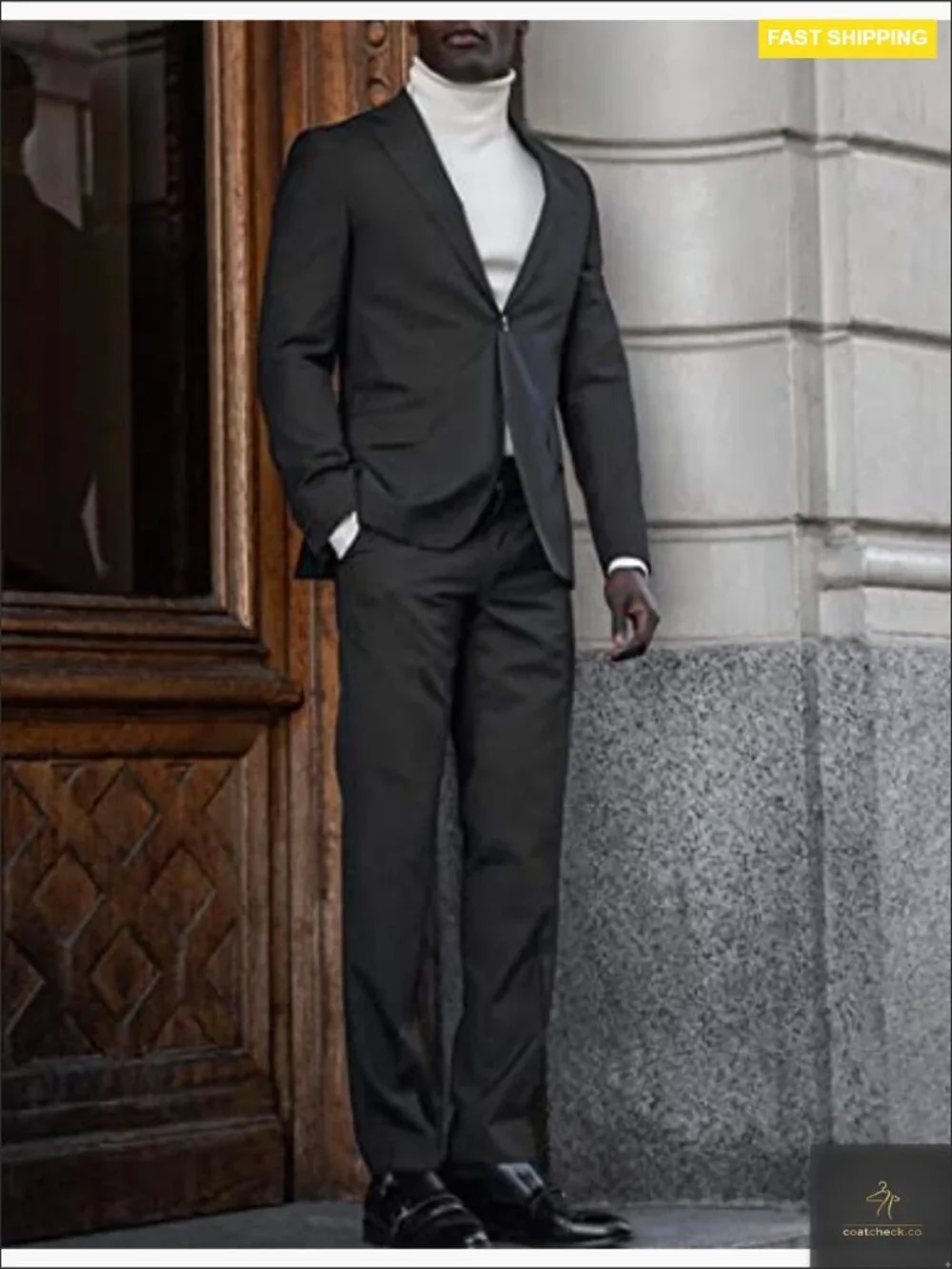 Classic Men's Sport Coat Blazer Regular Fit Lightweight Business Casual